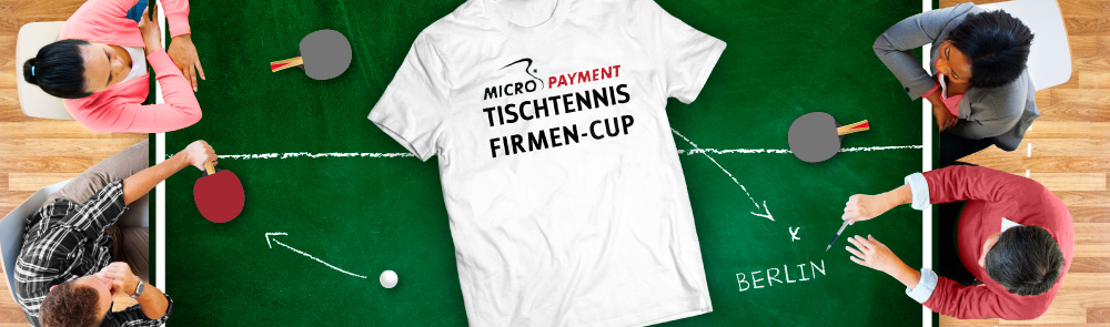 Micropayment Tischtennis Firmen-Cup Berlin 2017