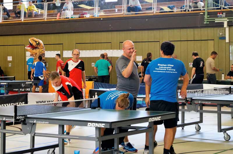 Shakehands trotz Niederlage