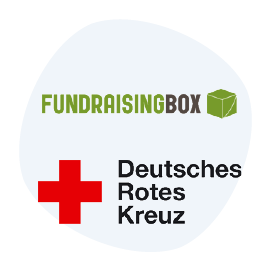 Kooperation mit Fundraisingbox, Zusammenarbeit mit dem DRK