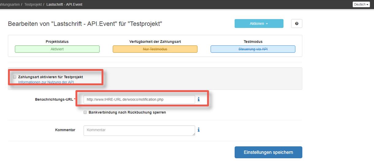 Activate the Micropayment payment method