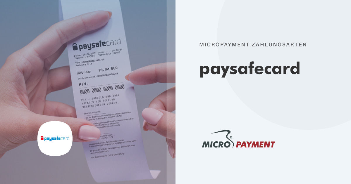 paysafecard - Prepaid Online bezahlen | Micropayment