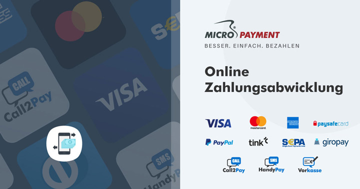 Zahlungsarten Micropayment