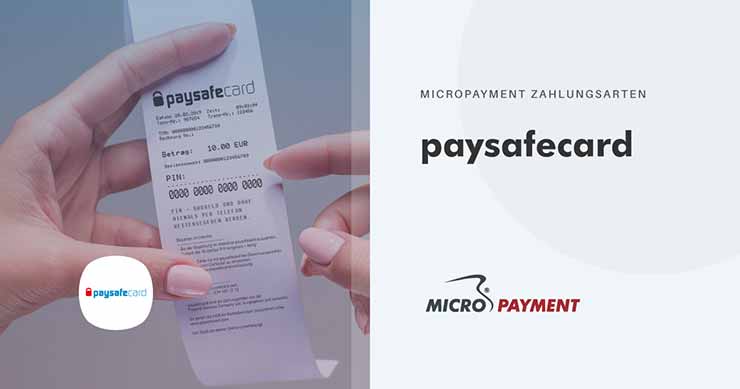 Zahlungsart paysafecard