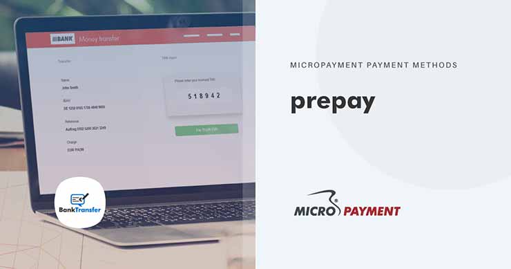 Payment method prepay / banktransfer