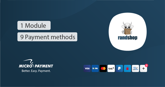 randshop Extension für Online-Payment