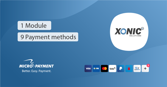 xonic Extension für Online-Payment