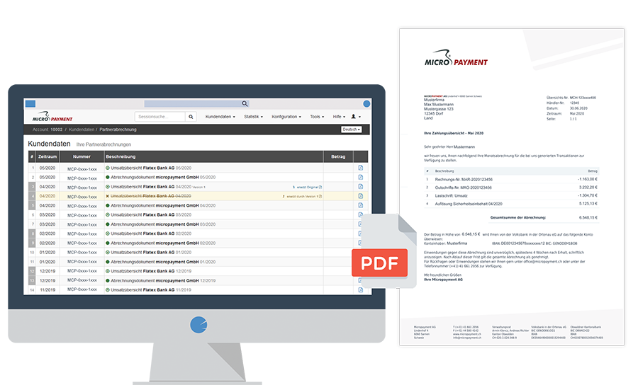 Our accounting for you Micropayment